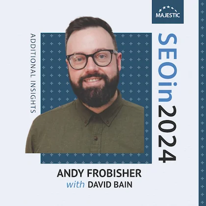 Andy Frobisher 2024 podcast cover with logo