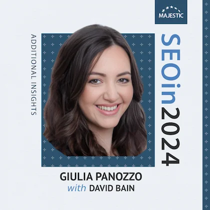 Giulia Panozzo 2024 podcast cover with logo