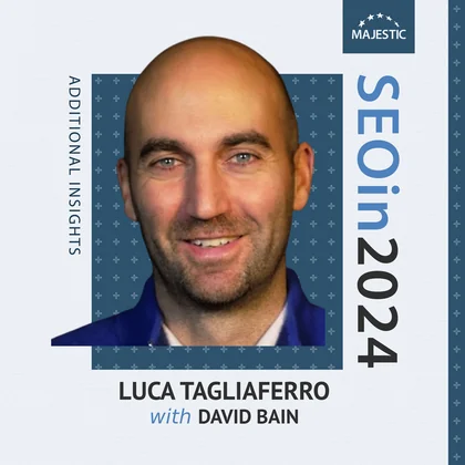 Luca Tagliaferro 2024 Additional Insights podcast cover with logo
