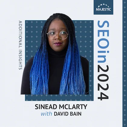 Sinead McLarty 2024 podcast cover with logo