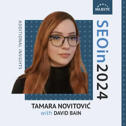 Tamara Novitović 2024 podcast cover with logo