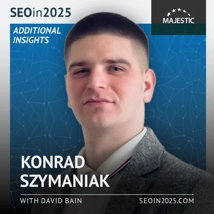 konrad-szymaniak 2025 Additional Insights podcast cover with logo