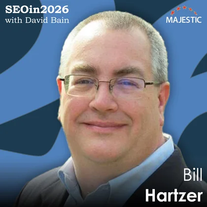 Bill Hartzer 2026 podcast cover with logo