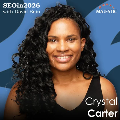 Crystal Carter 2026 podcast cover with logo