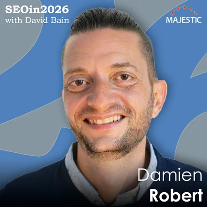 Damien Robert 2026 podcast cover with logo