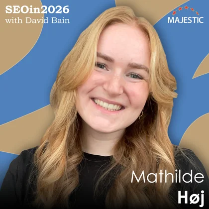 Mathilde H&oslash;j 2026 podcast cover with logo